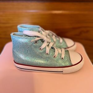 Toddler Girls High Top Converse
